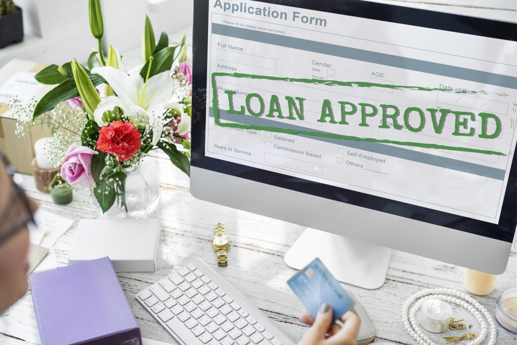 Loan Approved Application Form Concept Scaled