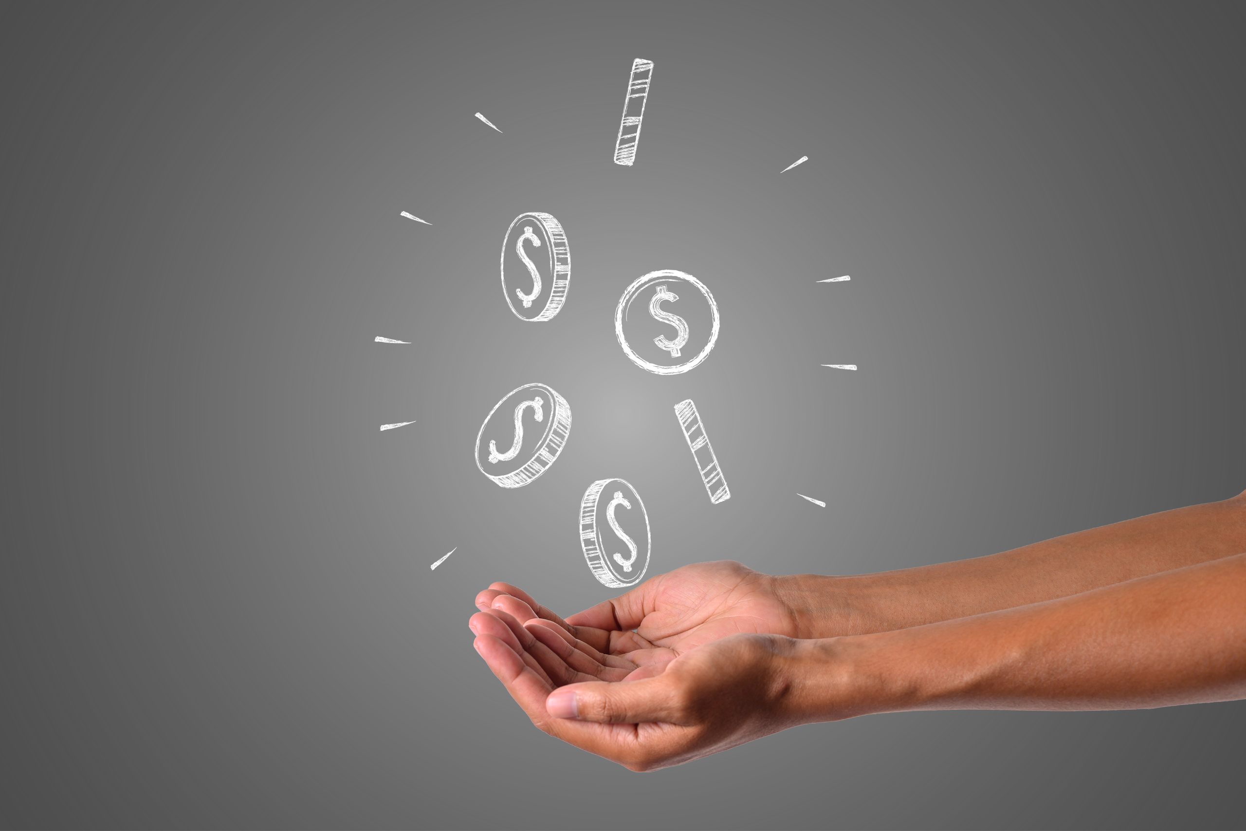 Money Writes With White Chalk Is Hand Draw Concept 1 Scaled